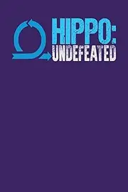 Hippo: Undefeated: Dark Purple, Blue & White Design, Blank College Ruled Line Paper Journal Notebook for Project Managers and Their Families. (Agile ... Book: Journal Diary For Writing and Notes)