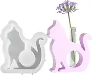 Propagation Station Molds - Cat Resin Molds, Hydroponic Propagation Holder | Silicone Plant Growth Mould with 1 Test Tubes for Hydroponic for Seedlings, Indoor Gardening, Rooting System for Cuttin