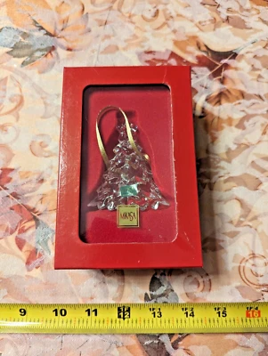 NEW in Box MIKASA HEAVENLY MUSIC SN 090/535 Tree Bell Ornament Crystal Glass