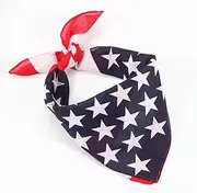 [Ardorchid] American Flag Bandana Headband USA Red White and Blue Patriotic Headbands for Men and Women Neck and Face Scarf 4th of July Head Wrap