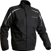 Lindstrands DW+, rain jacket unisex , color: Black , size: 3XL