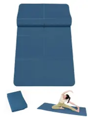 NNETM Thick EVA Anti-Slip Yoga Mat for Fitness (3mm)