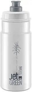 Elite S.R.L. Unisex - Adult Elite Jet Water Bottle, Clear/Grey, 550ml