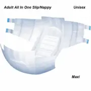 Adult All-In-One Slips, Unisex, Invizi (formerly) Dailee, Maxi, XS-XXL, 120pcs