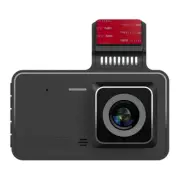 Dash Cam Dual Lens 4in Car Front Rear Camera DVR Recorder Night Vision G-Sensor