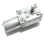 JSX180-370 DC 24V 8300/48RPM 6mmx14mm Dia Shaft DC Worm gear motor