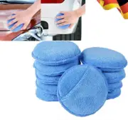 10pcs Microfiber Car Wax Applicator Pad Cleaning Polishing Pad Sponge Pads 2LOVE