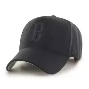 NEW Boston Red Sox MVP Cap by 47 Brand - DT Snapback Black / Black