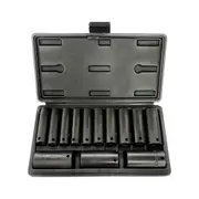 PK Tools 3/8" Dr 6pt Metric Deep Impact Socket Set - 13pc