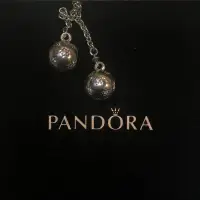 在飛比找蝦皮購物優惠-潘朵拉 PANDORA 吊墜珠 純銀飾品 Charms安全鍊