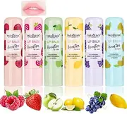 Hinourisha 6 Pcs Color Changing Lipstick Lip Balm, Temperature Color Changed Lip Tint Lip Stick Fruit-Flavored Lip Balm Long Lasting Waterproof Moisturizer Jelly Crystal Lipstick Set for Girls