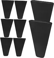 KOCKSHION 8pcs Air Fryer Rack Silicone Bumpers Non- Feet for Stability and Height Increase Dishwasher Safe Accessories Compatible Various Air Fryers and Dehydrators