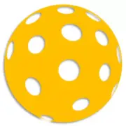 Pickleball Ball - 10 Pack Circle Stickers 3 Inch - Sport Game Dink