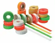 Price Gun Labels 26x12mm CT4 Various Colours Best Before Lynx Puma Motex