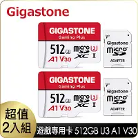 在飛比找Yahoo奇摩購物中心優惠-[超值兩入組]Gigastone Gaming Plus m