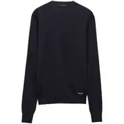 [Prada] Prada Crew-neck Silk Jumper 52 IT BLUE