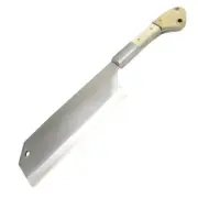 TheBoneEdge 12" Cleaver Stainless Steel Full Tang Butcher Knife Bone Handle