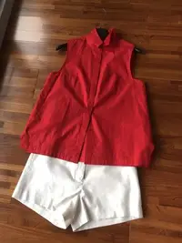 在飛比找Yahoo!奇摩拍賣優惠-Selina的二手衣 夏姿shiatzy chen 上衣 襯