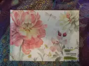 Lang: Lovely Spring Meadow Guestbook/Bound/40 Lined Pgs. Floral Design ~ NEW