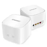 WiFi 6 Mesh Router for 100 Devices - Gigabit Dual-Band Wi-Fi6 Mesh Router Cov...