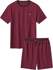 [Tyhengta] Men's activewear shorts sets Athletic Gym Tracksuits Sets for Men 2 Piece Outfits