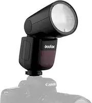 Godox V1 TTL Li-Ion Round Head Camera Flash for Fuji