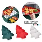 3 Girds Plastic Candy Dish Big Capacity Dried Fruit Box Snack Plate Home