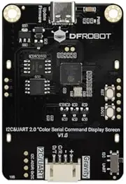 Gravity: 2.0 Inch IPS Colour Serial Display with I2C and UART (Support Micro:bit & MakeCode Graphical Programming) - SKU DFR0997