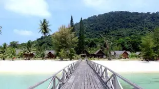 巴育萊斯塔里島度假飯店Bayu Lestari Island Resort