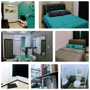 哥打巴魯中心的3臥室公寓 - 800平方公尺/2間專用衛浴Double H Residence @ kota bharu