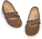 [Children Chic] ChildrenChic Mary Jane Shoes with Elastic Straps - Shoes for Girls (Infant/Toddler/Little Kid)