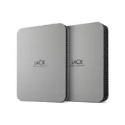 Lacie Mobile Drive Secure 1TB Portable External HDD USB-C - Premium Password Protection - 3 Years Rescue Data Recovery Services [STLP1000400]
