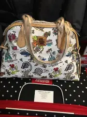 NEW Disney World Dooney & Bourke Disneyana BRAIDED SATCHEL Purse Bag WDW NWTS