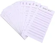 DIYEAH 60Pcs Sheets Practical Sheets for Daily Expense Tracking Convenient Binder Inserts for Home and Office Use
