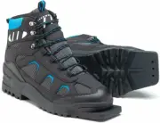 Whitewoods Adult 75mm 3-Pin CROSS COUNTRY Insulated Ski BOOTS, '24-25 Black/Blue