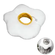 Adjustable Cat Collar Soft Poached Egg Protective Recovery Elizabethan Collars