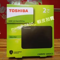 在飛比找蝦皮購物優惠-TOSHIBA 面交 ３年保固 A3 黑靚潮III 2TB 