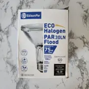 EdisonPar ECO Halogen PAR 30LN Flood Bulb 75w NEW White Dimmable In/Outdoor