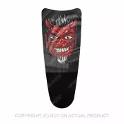 LAMINATED - CB Intercom Panel Insert Decal for 03-07 Ultra - RED DEVIL SM