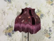 Victorian Brown Multi Printed Handmade Lampshade for Table/Floor/pendent Lamps