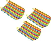Totority 3pcs Boys and Girls Outdoor Game Props Carnival Jumping Sack Training Bags and Fun