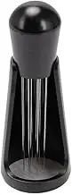 Stainless Steel Needles Barista Tool, 1Pc Stirring Tamper Distributor WDT Tool Espresso Needle Stirrer Stirring Tool with Stand 304 Stainless Steel 12 Needles 0.4mm Coffee Tamper Distribution Tool