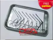 Micro Alligator Cup Ear Forceps Bellucci Scissors 3.5'' Serrated ENT Surgical