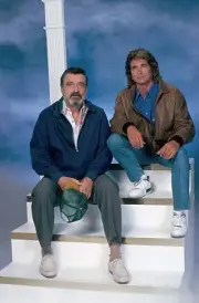 Highway To Heaven Victor French as Mark Gordon Michael Landon as J- Old Photo
