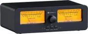 Fosi Audio LC30 VU Meter Amplifier Speaker Selector Box, 2-Way Analog Audio Swit