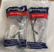 2 pairs Smith & Wesson 19799 Safety Glasses, Magnum 3G, Clear ANSI Z87