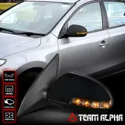 Fits 2009-2012 Elantra[POWER+HEATED+SIGNAL]Left Side Manual Fold OE Style Mirror