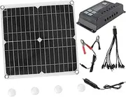 1Set Portable Solar Panel Monocrystalline Silicon Charger for Emergency Mobile Power Design for Outdoor Activities for Travel and Camping