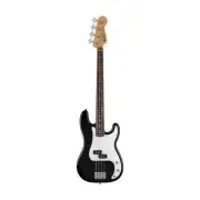 Fender Standard Precision Bass Guitar, Laurel FB, 3-Tone Sunburst