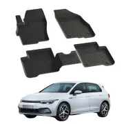 Floor Mats for Volkswagen Golf 8 e TSI Automatic2021-2025 | Premium Floor Mat